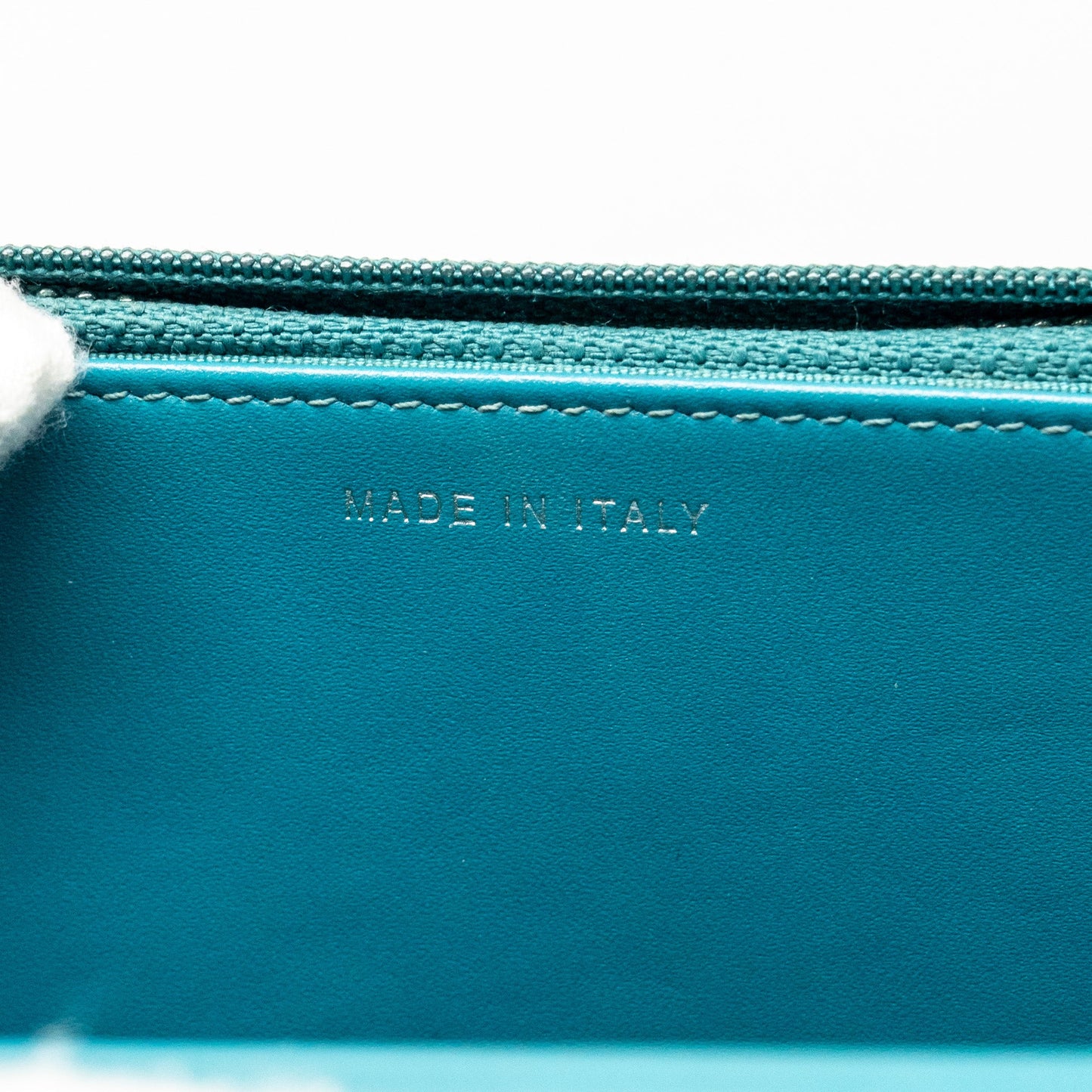 Chanel Boy Wallet on Chain Patent Green