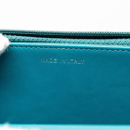 Chanel Boy Wallet on Chain Patent Green