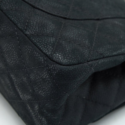 CHANEL 2.55 226 REISSUE BAG IN CAVIAR BLACK