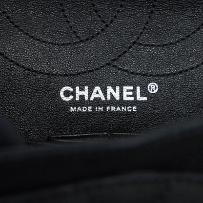 CHANEL 2.55 226 REISSUE BAG IN CAVIAR BLACK