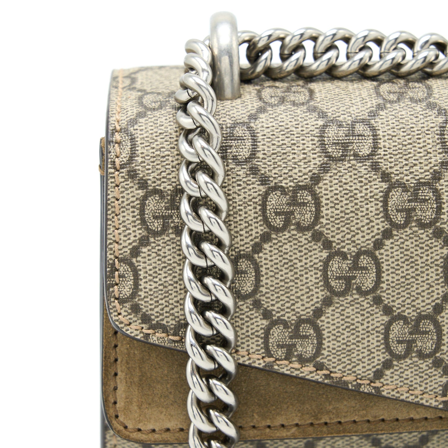 Gucci Dionysus Shoulder Bag GG Supreme Canvas SHW