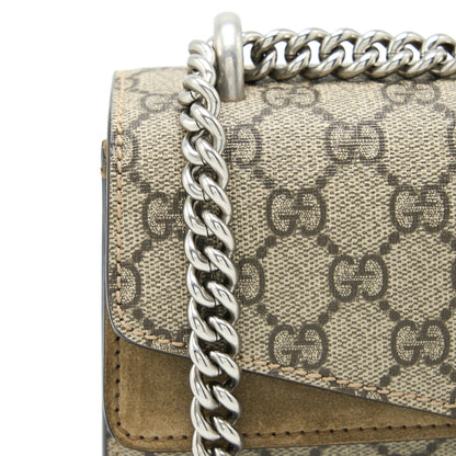 Gucci Dionysus Shoulder Bag GG Supreme Canvas SHW