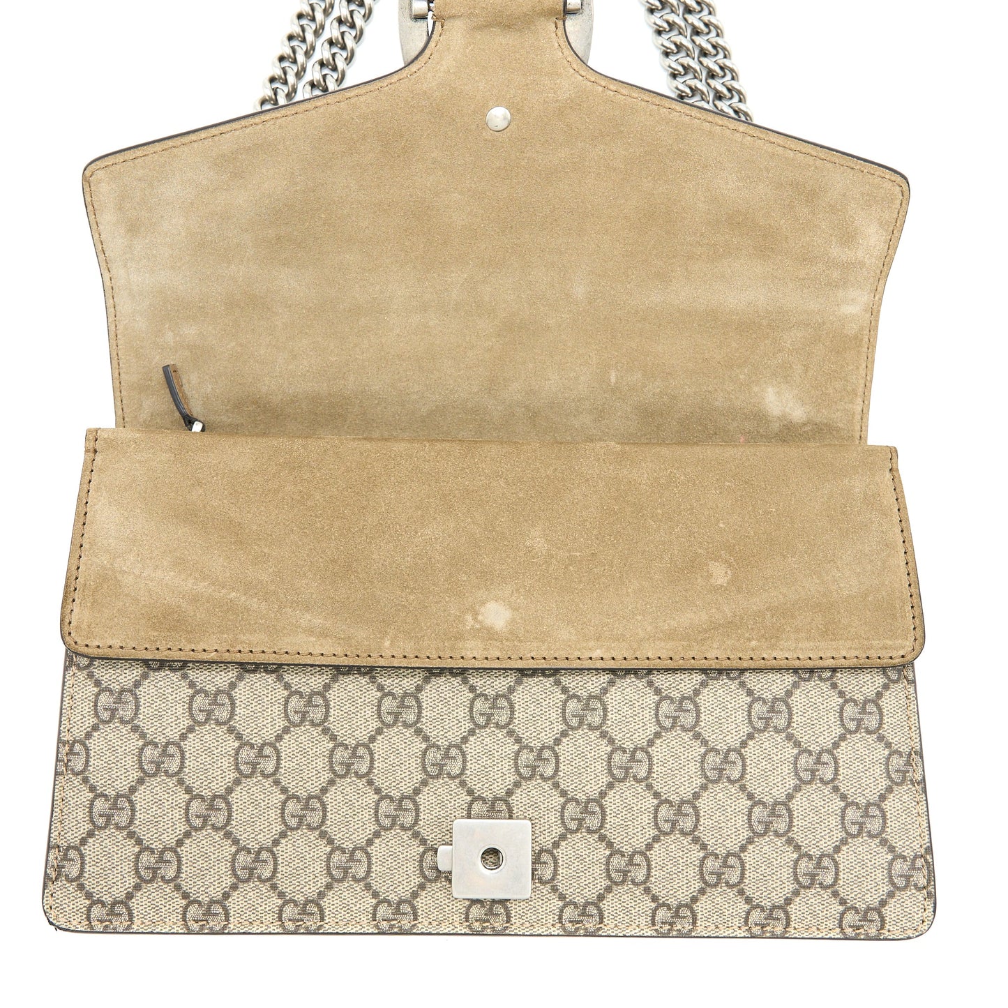 Gucci Dionysus Shoulder Bag GG Supreme Canvas SHW