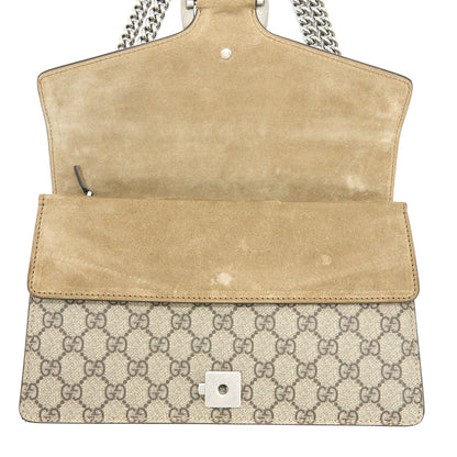 Gucci Dionysus Shoulder Bag GG Supreme Canvas SHW