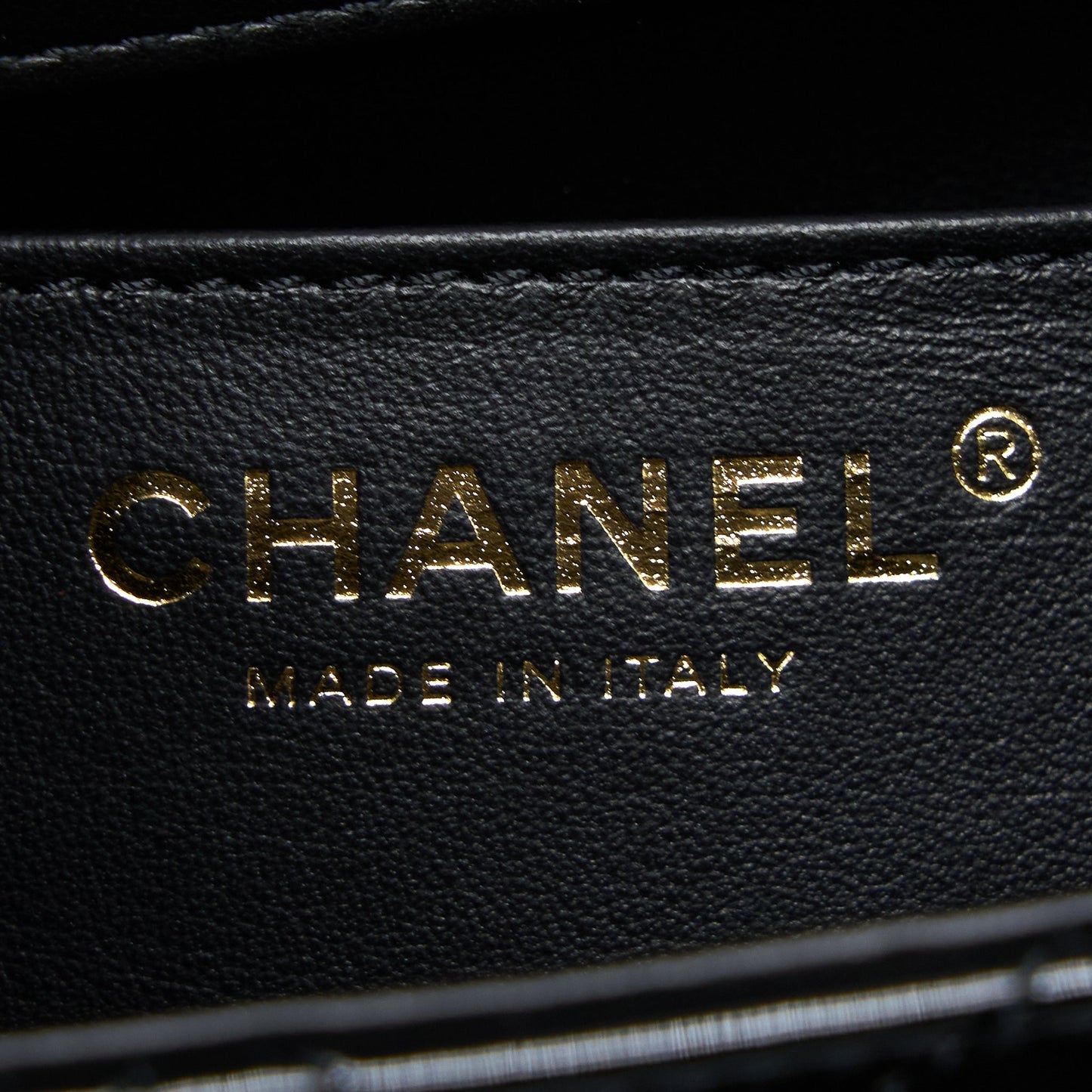 Chanel 22K Retro Classic New Square Mini Flap Bag Patent Black Brushed (Microchip)