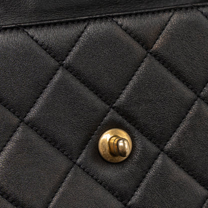 Chanel Messenger Bag Calfskin Black