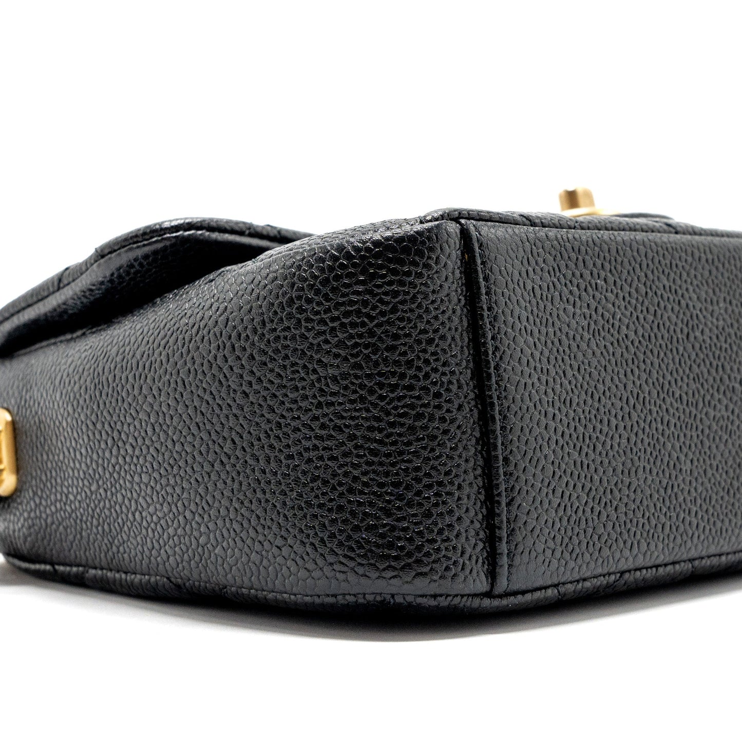 Chanel 21A chain Soul Flap bag grained calfskin black  (Microchip)