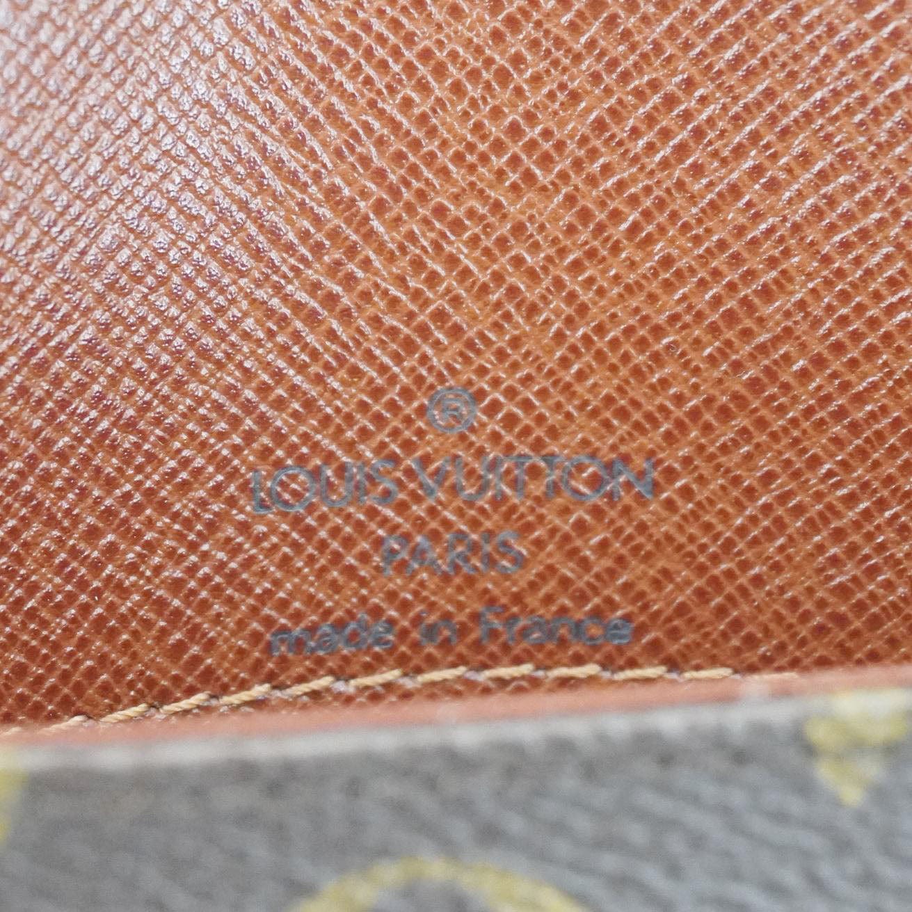 LOUIS VUITTON Musette Salsa Monogram Canvas Crossbody Bag Brown