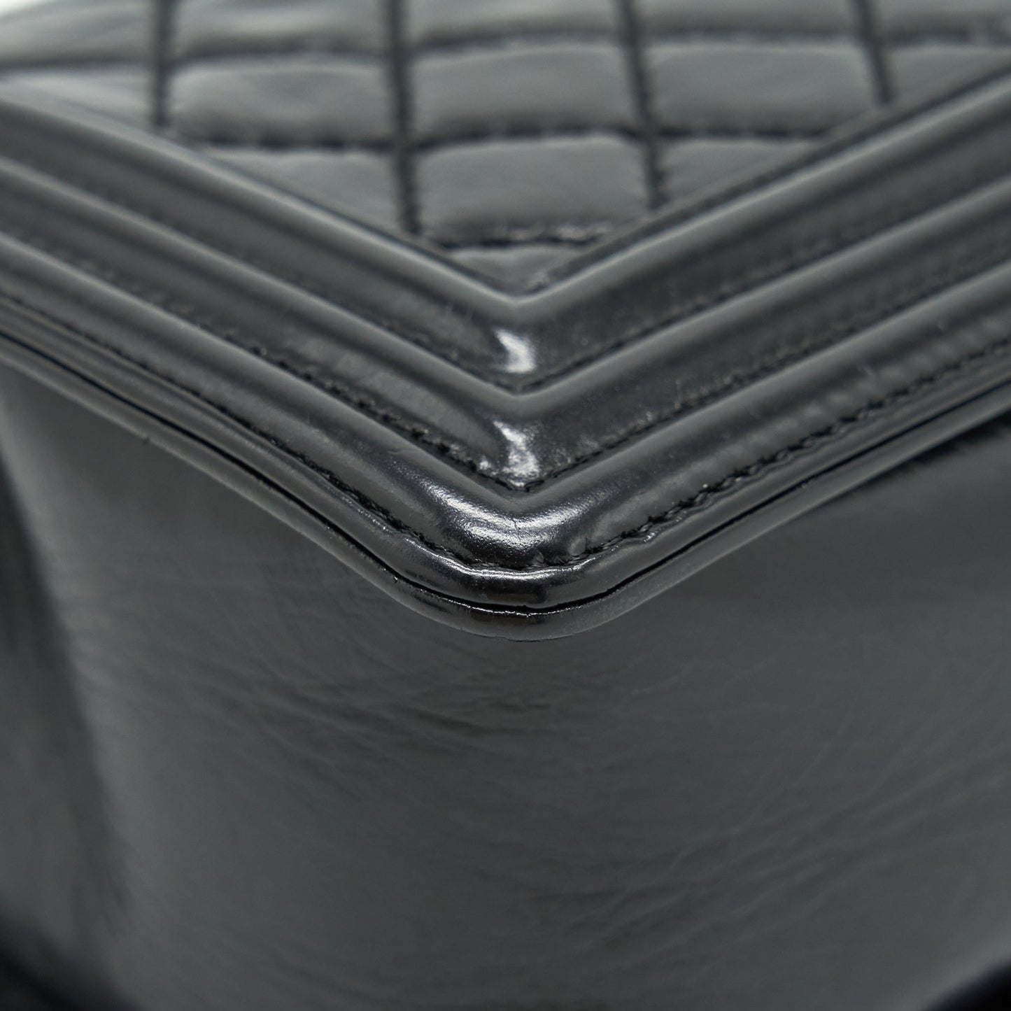 Chanel Medium Boy Bag Calfskin Black