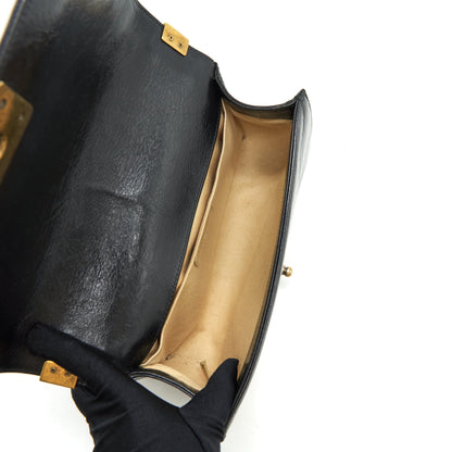 Chanel Medium Boy Bag Calfskin Black