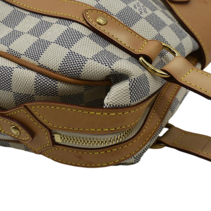 LOUIS VUITTON Stresa PM Damier Azur Shoulder Bag White
