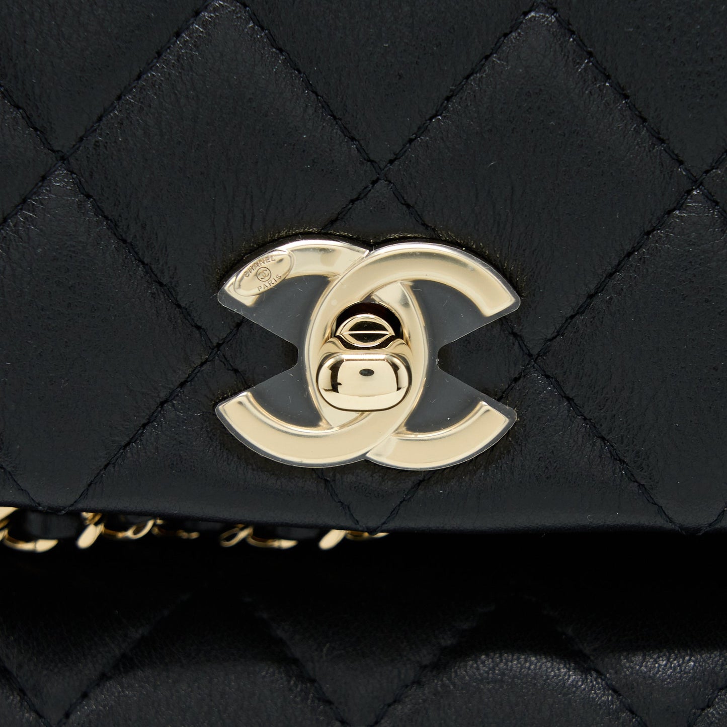 Chanel 23C Large Duma Backpack Calfskin Black L (Microchip)