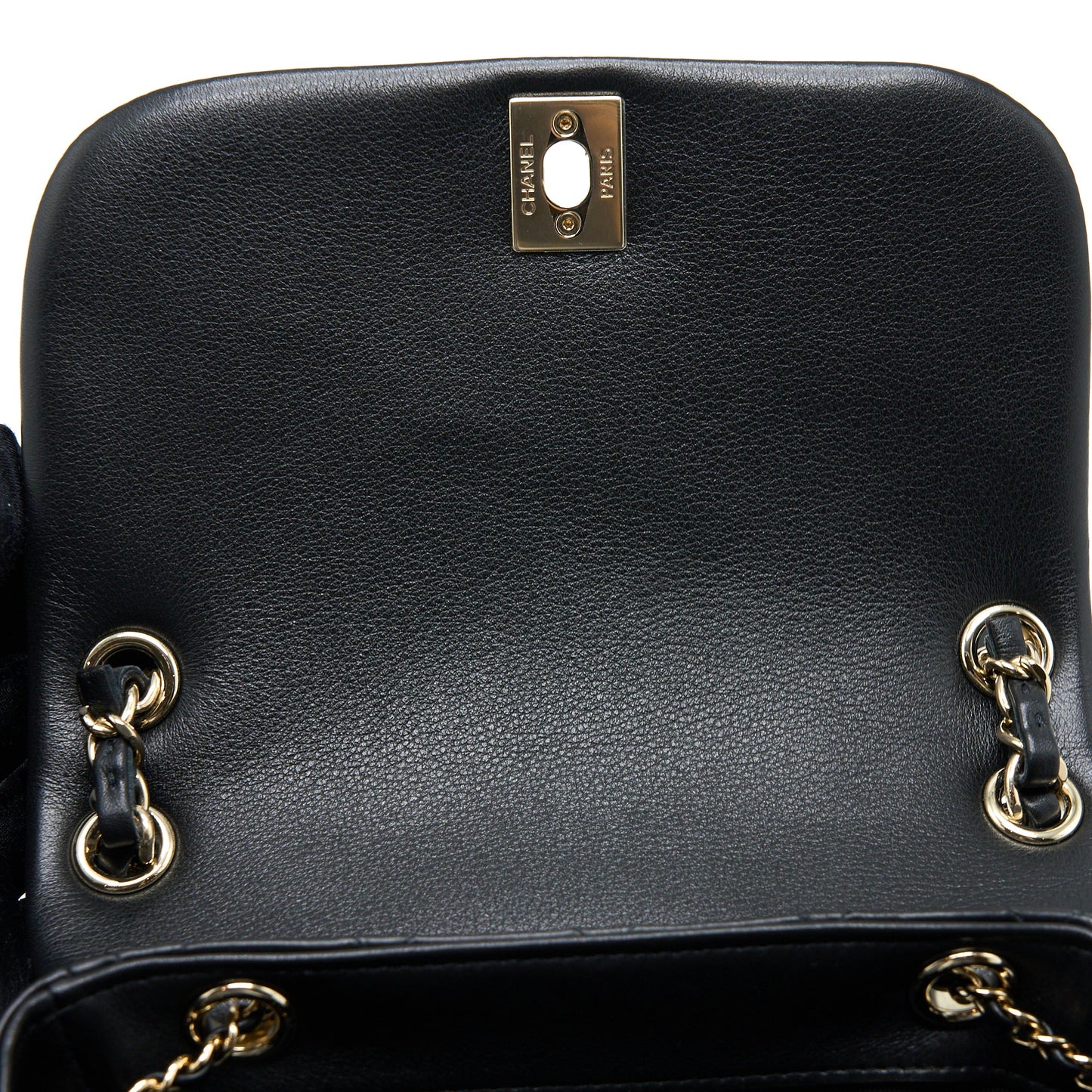 Chanel 23C Large Duma Backpack Calfskin Black L (Microchip)
