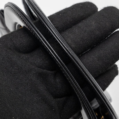 Chanel 23k Mini Shopping Tote Calfskin Black (Microchip)