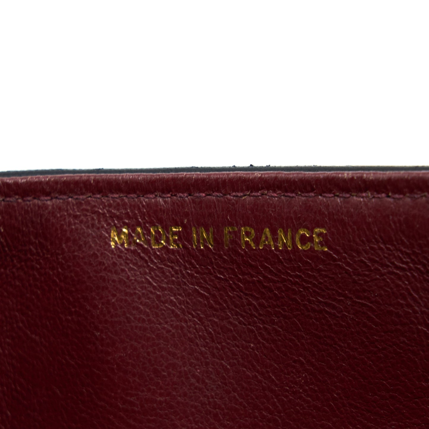 Chanel Vintage Kelly Flap Bag Lambskin Black