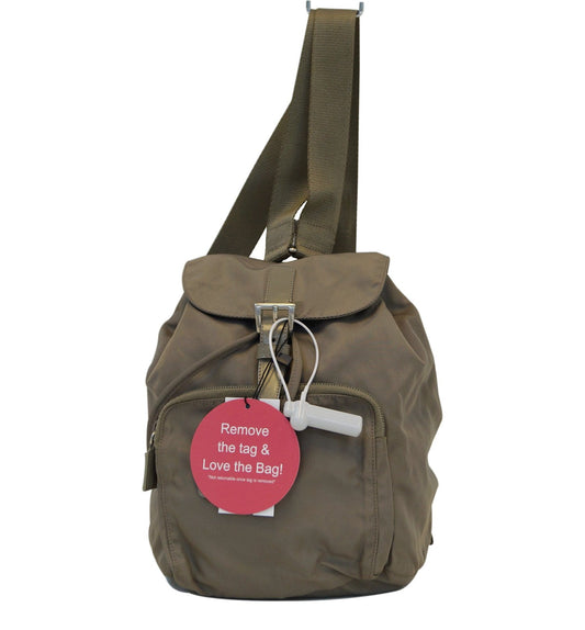 Prada Nylon Grey Backpack