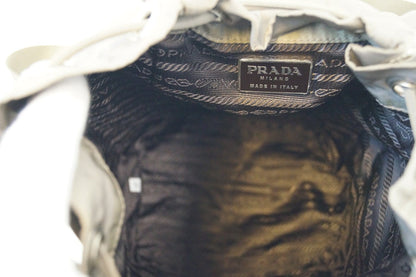 Prada Nylon Grey Backpack