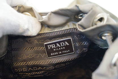 Prada Nylon Grey Backpack