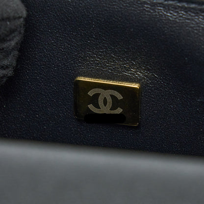 Chanel Mini Boy Bag Calfskin Black L (Microchip)