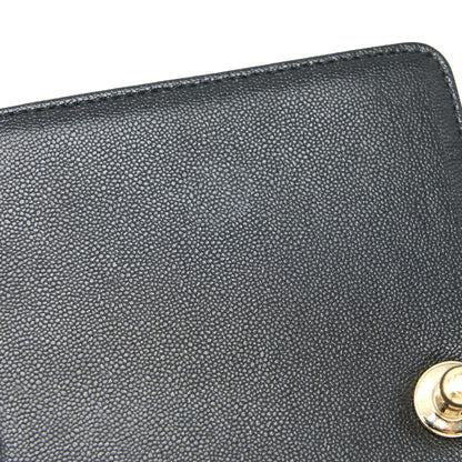 Chanel Mini Boy Bag Calfskin Black L (Microchip)