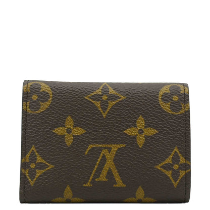 LOUIS VUITTON Trifold  Monogram Canvas Wallet Brown