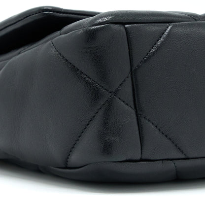 Chanel Small 19 Bag Lambskin Black Multicolour Hardware