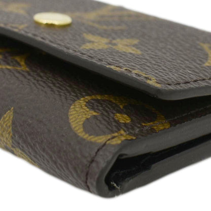 LOUIS VUITTON Trifold  Monogram Canvas Wallet Brown