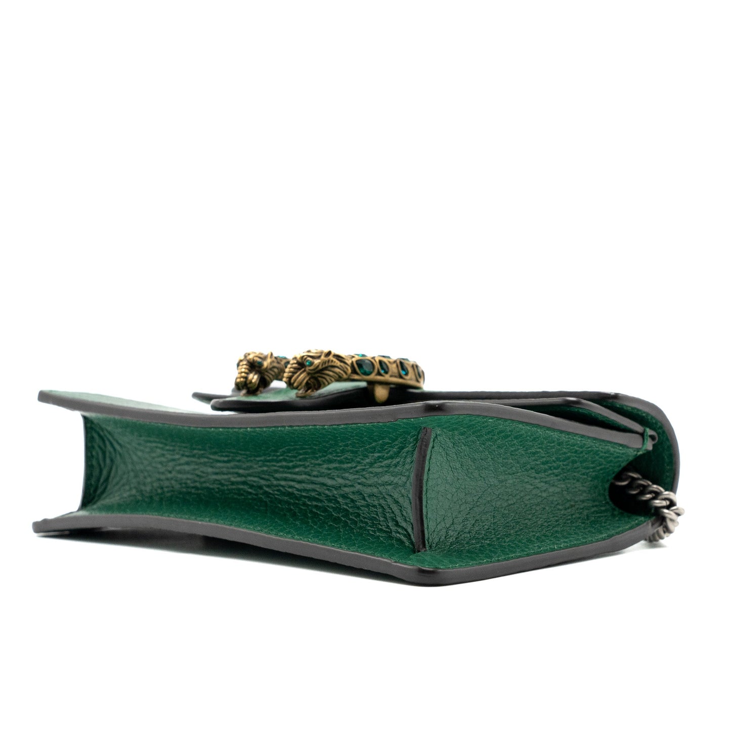 Gucci Dionysus Super Mini Calfskin Green Brushed