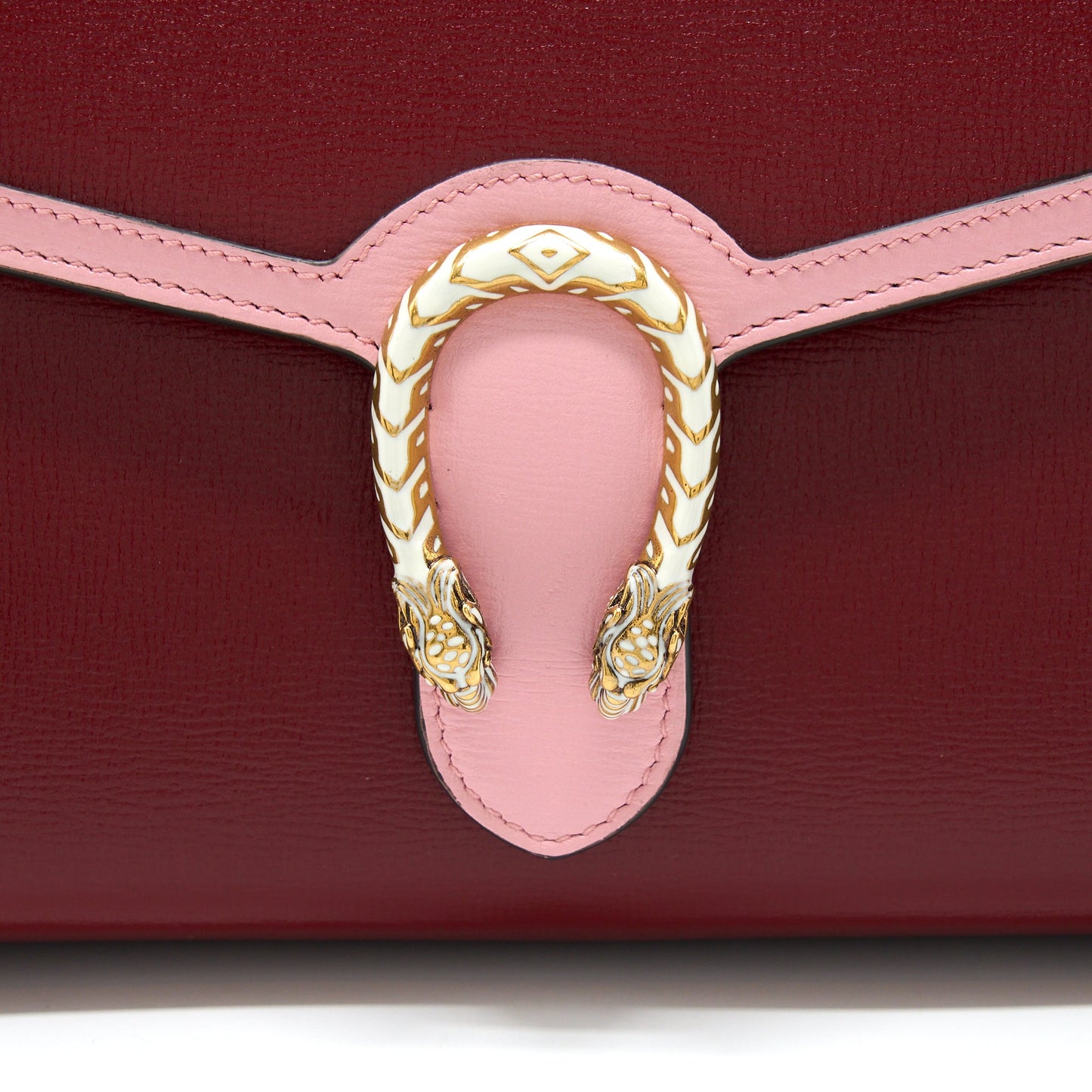 Gucci Dionysus Chain Wallet Red/Pink With Multicolour Hardware