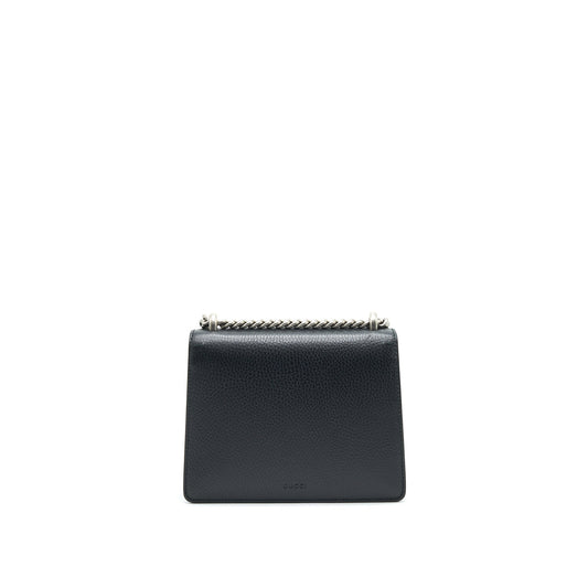 Gucci Black Leather Dionysus Mini Bag with SHW