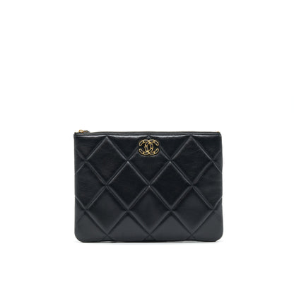 Chanel 19 Pouch black