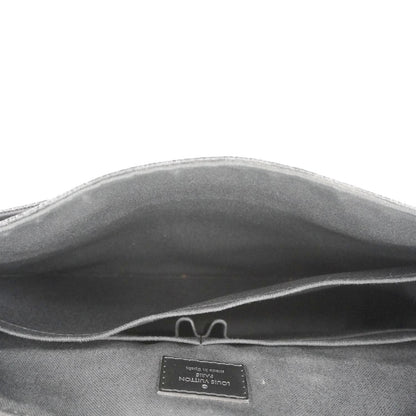 LOUIS VUITTON District Messenger Damier Graphite Messenger Bag Black