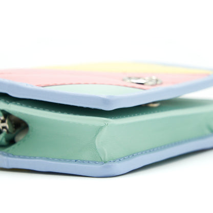 Gucci Pastel Marmont Cardholder on Chain SHW