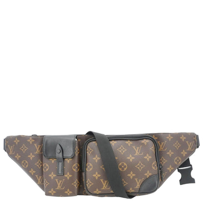 LOUIS VUITTON Christopher Monogram Macassar Bumbag Brown