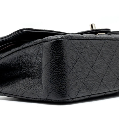 Chanel Medium Classic Double Flap Bag Caviar Black