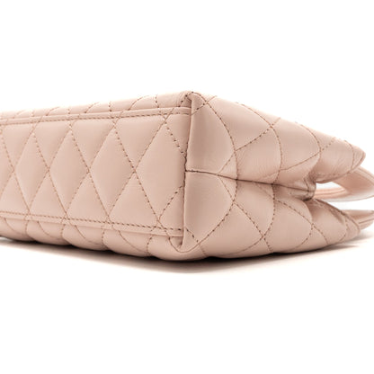 Chanel 23k Mini Shopping Bag Calfskin Light Pink  Brushed (Microchip)