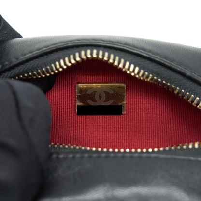 Chanel 22C My Perfect Mini Camera Case Lambskin Black