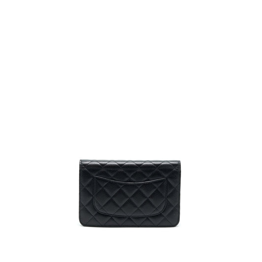 Chanel Wallet On Chain Caviar