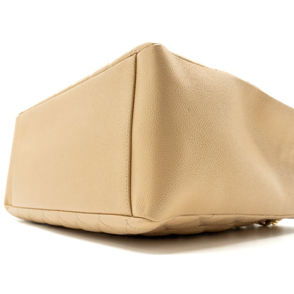 Chanel Grand Shopping Tote Caviar Beige