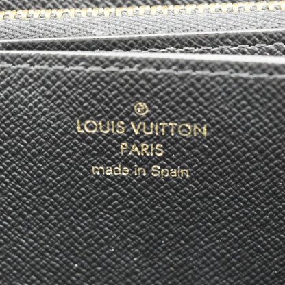 LOUIS VUITTON Game On Multicolor Monogram Canvas Zippy Wallet Black