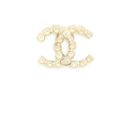 Chanel CC logo Crystal Earring L