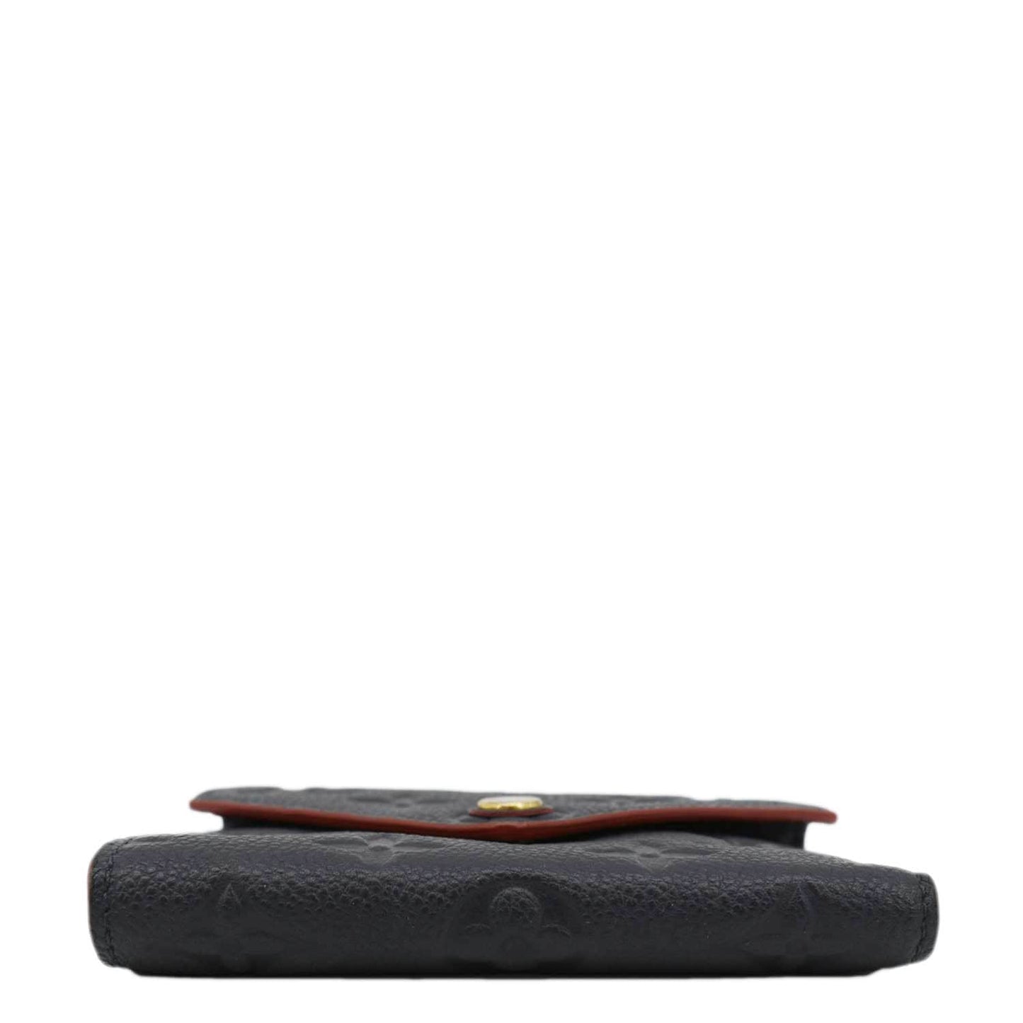 LOUIS VUITTON Victorine Monogram Empreinte Wallet Navy Blue