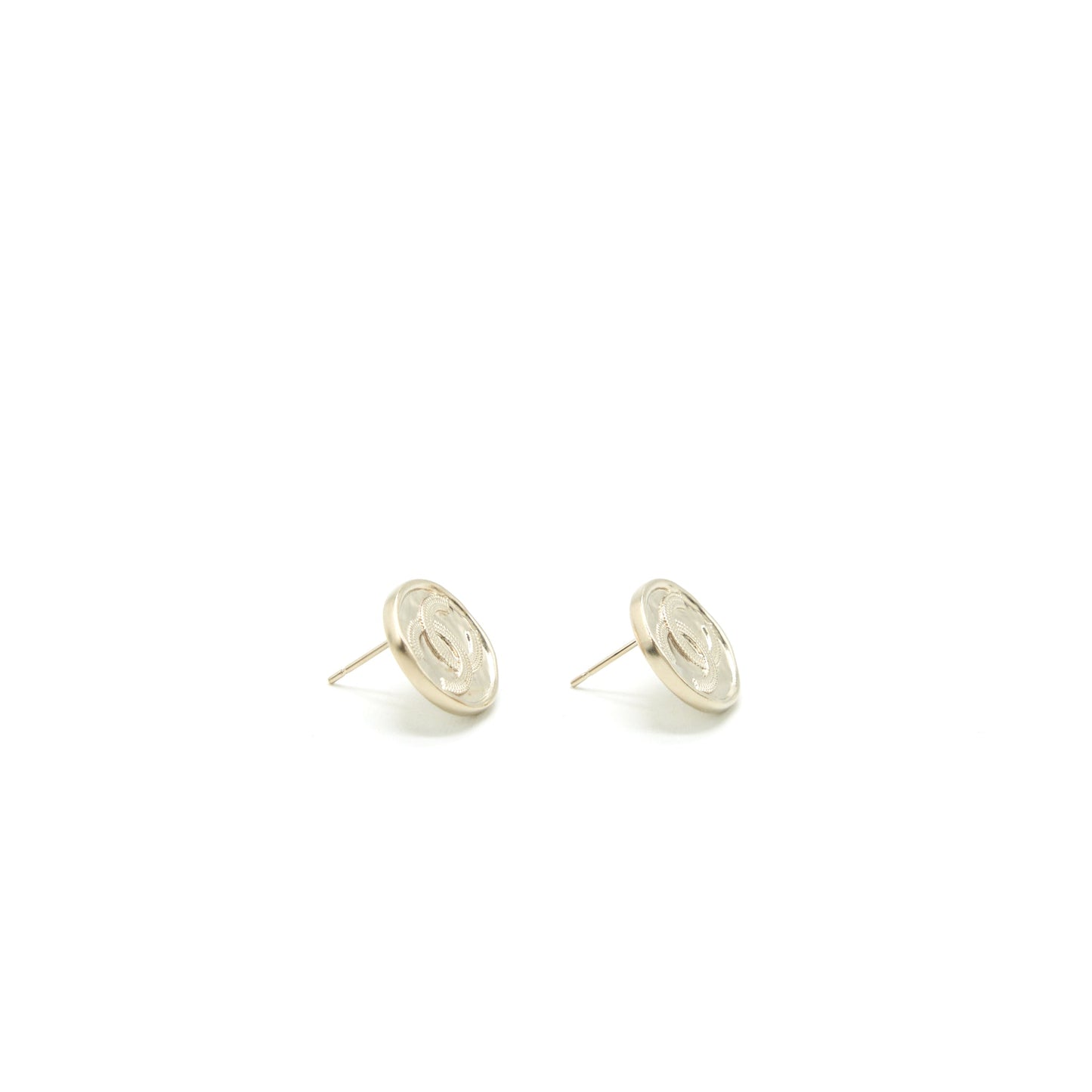 Chanel Mini Coin CC Earrings L
