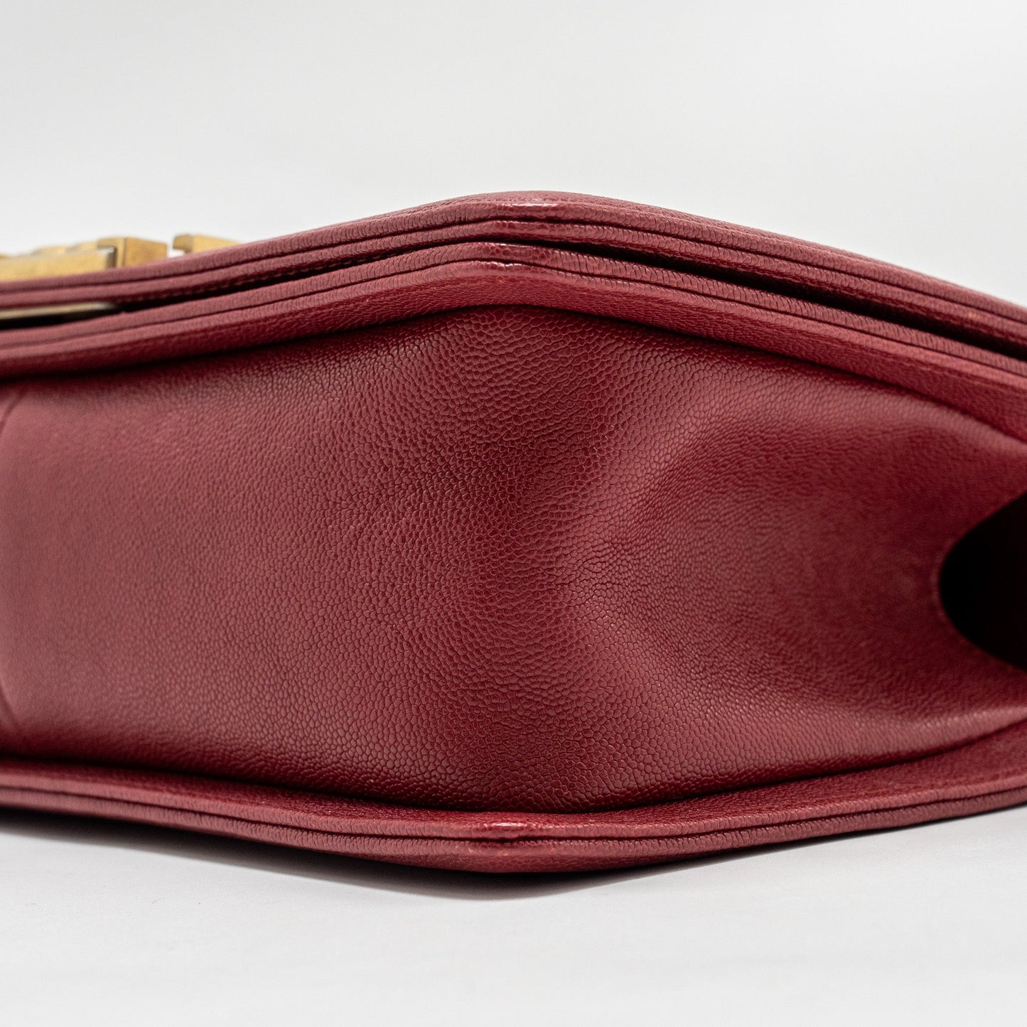 Chanel Medium Boy Bag Caviar Red