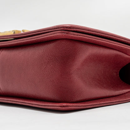 Chanel Medium Boy Bag Caviar Red