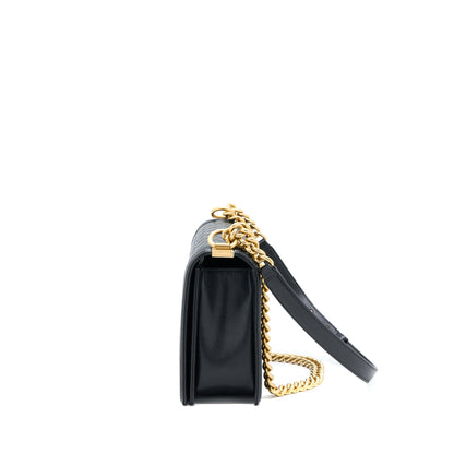 Chanel Boy Bag 28cm Caviar Black Brushed