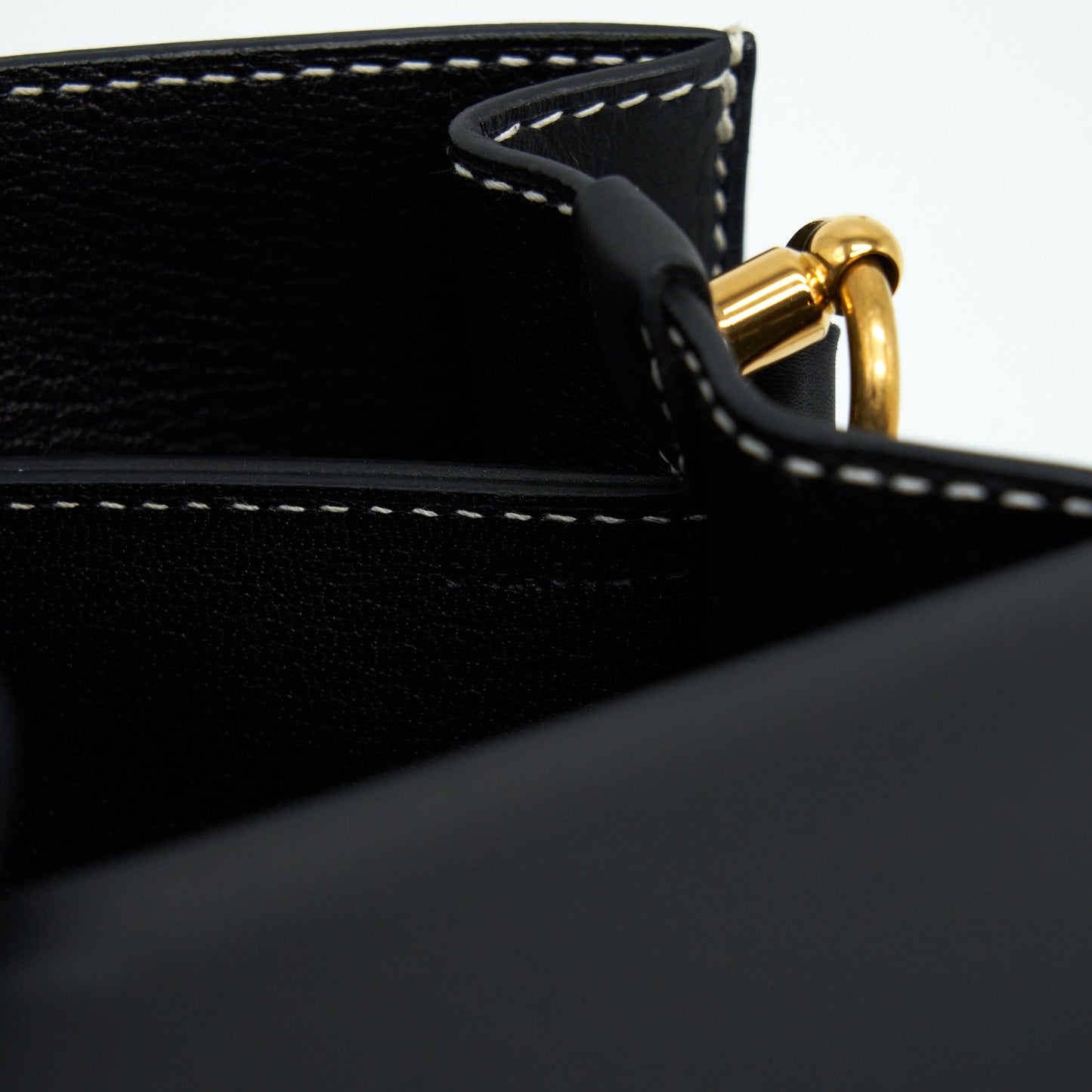 Chanel Chevron Mini Rectangular Flap Bag Caviar Black