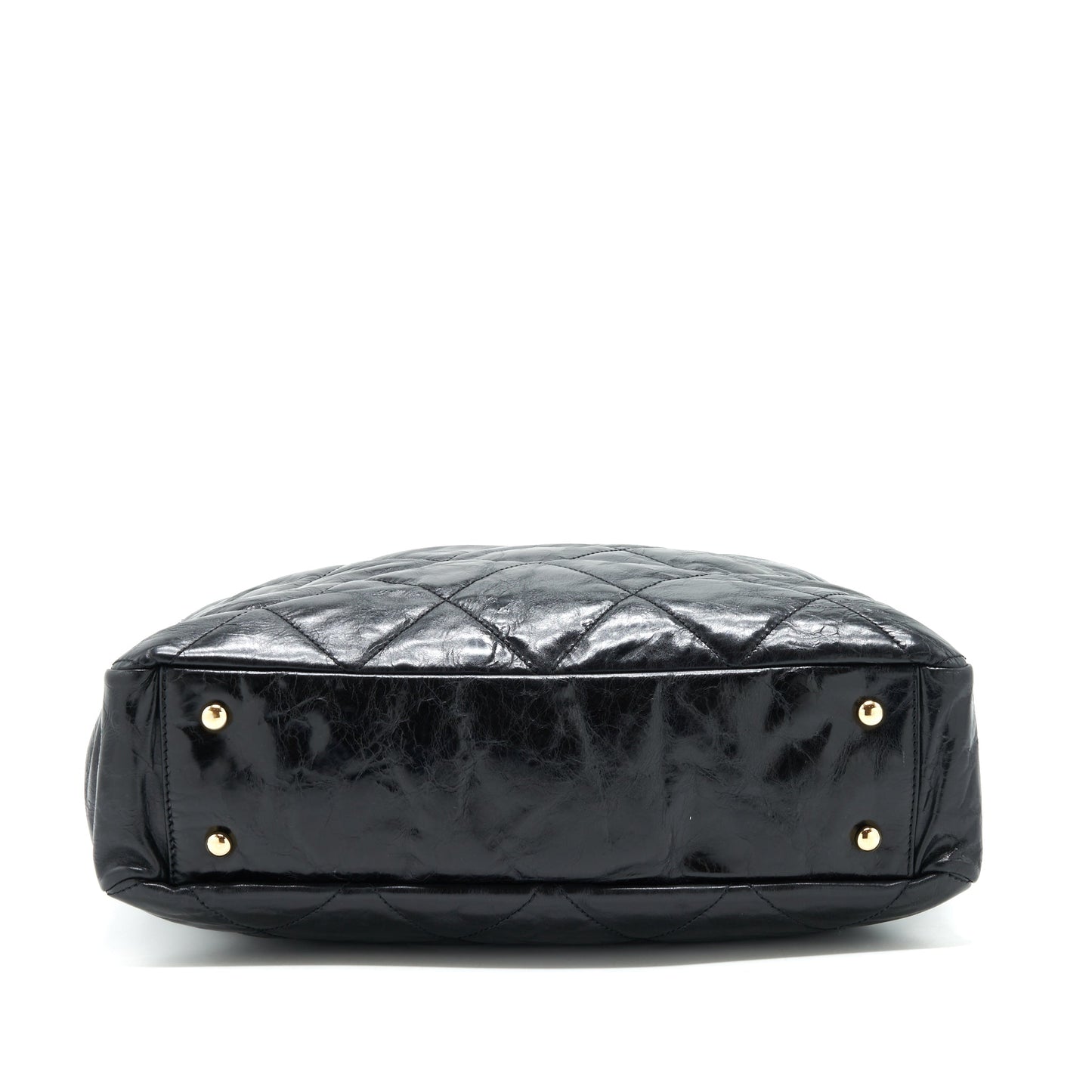 Chanel Calfskin Tote bag with Chain black and Red
