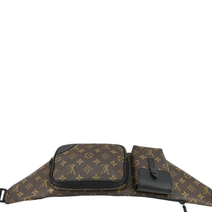 LOUIS VUITTON Christopher Monogram Macassar Bumbag Brown