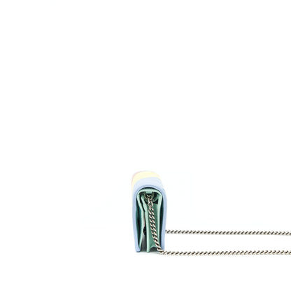 Gucci Pastel Marmont Cardholder on Chain SHW